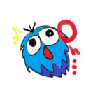 青毛虫。（個別スタンプ：1）