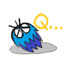 青毛虫。（個別スタンプ：11）