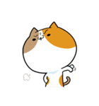 Miki and Giant cat（個別スタンプ：27）