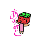 キューブいちご（個別スタンプ：3）