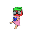 キューブいちご（個別スタンプ：20）