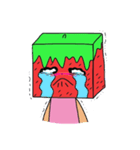 キューブいちご（個別スタンプ：25）