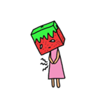 キューブいちご（個別スタンプ：34）