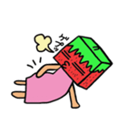 キューブいちご（個別スタンプ：40）