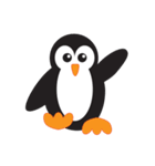 Mike - the penguin (EN)（個別スタンプ：1）