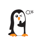 Mike - the penguin (EN)（個別スタンプ：38）
