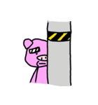 表情で気持ちを伝える豚ちゃんスタンプ（個別スタンプ：17）