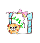 クレヨン くまちゃん（個別スタンプ：2）