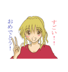 女の子これくしょん（個別スタンプ：35）