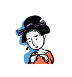 大江戸ガールズ（個別スタンプ：11）