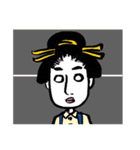 大江戸ガールズ（個別スタンプ：12）