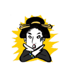 大江戸ガールズ（個別スタンプ：22）