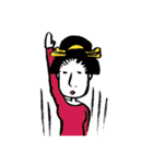 大江戸ガールズ（個別スタンプ：32）