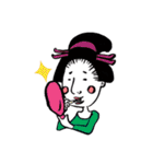 大江戸ガールズ（個別スタンプ：35）