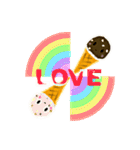 pretty ice cream（個別スタンプ：14）