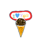 pretty ice cream（個別スタンプ：16）