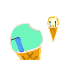 pretty ice cream（個別スタンプ：18）