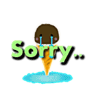 pretty ice cream（個別スタンプ：26）