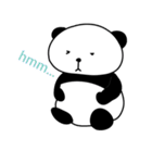 Tiny Pandas (English ver.)（個別スタンプ：21）