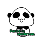 Tiny Pandas (English ver.)（個別スタンプ：30）