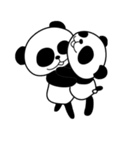 Tiny Pandas (English ver.)（個別スタンプ：39）