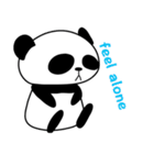 Tiny Pandas (English ver.)（個別スタンプ：40）