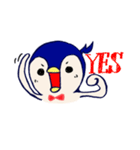 まるゆるぺんぎん（個別スタンプ：1）