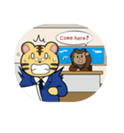 サラリーマンとら吉（個別スタンプ：5）