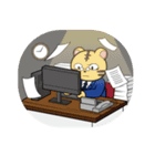サラリーマンとら吉（個別スタンプ：10）