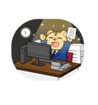 サラリーマンとら吉（個別スタンプ：11）
