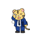 サラリーマンとら吉（個別スタンプ：24）