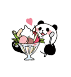 パンダとにゃんこのわいわいEvery day（個別スタンプ：31）