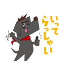 黒ラブのブラック（個別スタンプ：6）