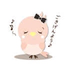 お嬢なインコちゃん（個別スタンプ：10）