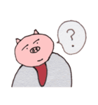 サラリーマン「ブタ男」の日常（個別スタンプ：9）