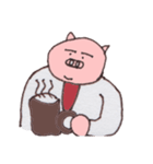 サラリーマン「ブタ男」の日常（個別スタンプ：24）