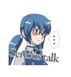 メープルとキャラクターたち（個別スタンプ：17）