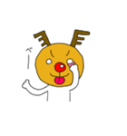 赤鼻のトナカイ男「トナトナくん」（個別スタンプ：16）