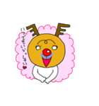赤鼻のトナカイ男「トナトナくん」（個別スタンプ：27）
