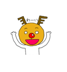 赤鼻のトナカイ男「トナトナくん」（個別スタンプ：40）