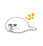 やさぐれアザラシ（個別スタンプ：10）
