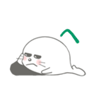 やさぐれアザラシ（個別スタンプ：17）
