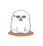 やさぐれアザラシ（個別スタンプ：18）