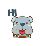 Bozzy, the funny and cute bulldog puppy（個別スタンプ：4）