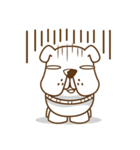 Bozzy, the funny and cute bulldog puppy（個別スタンプ：8）