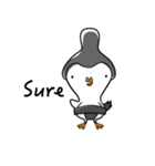 Sumo Birdy and Chick [English]（個別スタンプ：25）