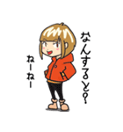 新 ハカタ女とキタキュー男（個別スタンプ：32）