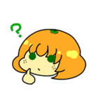 りんご君とみかんちゃん（個別スタンプ：2）