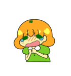 りんご君とみかんちゃん（個別スタンプ：11）