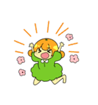 りんご君とみかんちゃん（個別スタンプ：14）